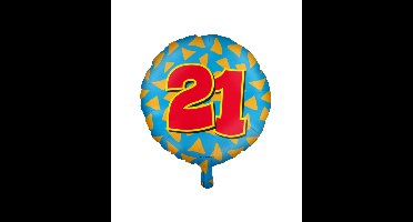 Paperdreams Happy folie ballon - 21 jaar