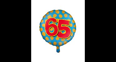 Paperdreams Happy folie ballon - 65 jaar