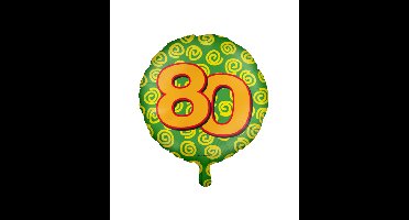 Paperdreams Happy folie ballon - 80 jaar