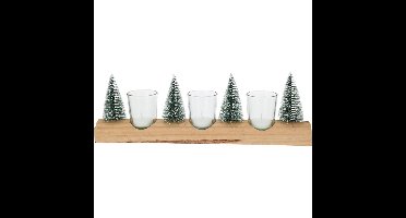 Theelichthouder set boompjes