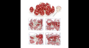 Paddenstoel op draad in box