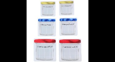 Herbruikbare voedselbewaarzakken set a 6