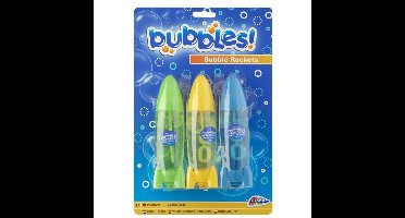 Grafix 3 bellenblaas raketten op kaart