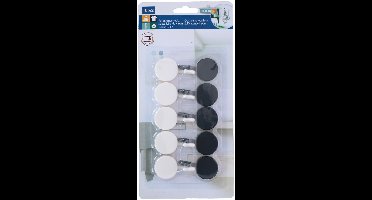 Haken zelfklevend kunststof 10 stuks