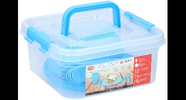 Alpina 4-persoons Picknickset in box