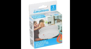 Grundig rookmelder optisch 10cm 1 jaar
