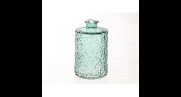 Vaas glas Vinty Ø9xh15cm groen