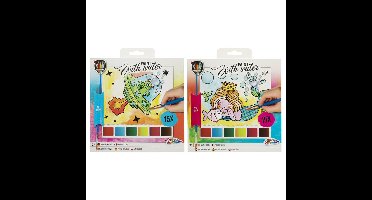Grafix Verven met water 20x20cm 15 vel