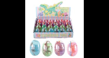 Slime/putty dino ei met dino 6,5cm
