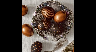 Duni Servetten Golden Nest 24x24cm