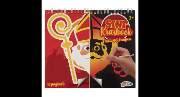 Grafix Sint Krasboek Maak de tekening af