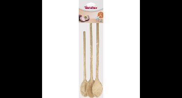 Metaltex pollepelset 3-delig 25/30/32 cm