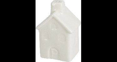 Peper en zout stel huisjes wit