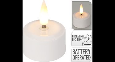 Theelicht navulset LED 4-dlg excl. lader
