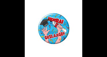 Paperdreams Button - Hoera! Geslaagd!