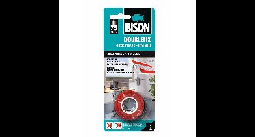 Bison Doublefix Onzichtbaar 1,5m