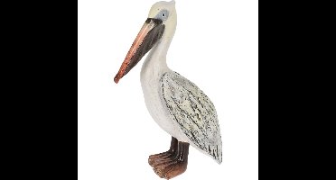 Pelikaan polyresin 20,5x10,5x29,2cm