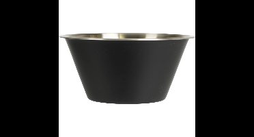 Schaal RVS 1950ml zwart
