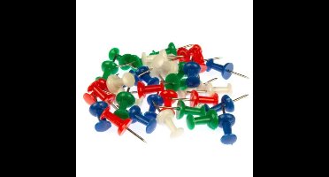 Kangaro Push-pins gekleurd 40 stuks