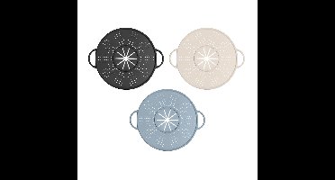 Vergietdeksel 4-in-1 siliconen Ø34cm