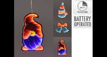 Infinity lights led 15cm kerstfiguur