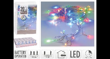 Strengverlichting 20LED 2m.multicolour