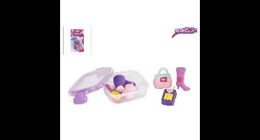 Glamour meiden gummetjes 8-delig