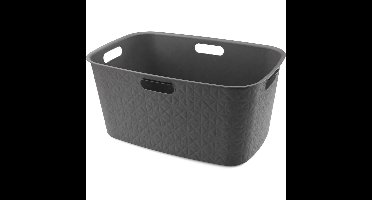 Curver Softex wasmand 45L Antraciet