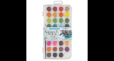 Grafix Aquarel palet 36 kleuren