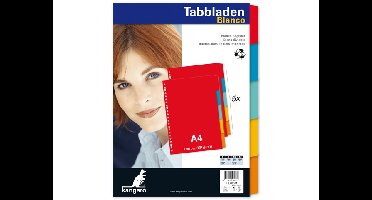 Tabbladen A4 23 rings karton