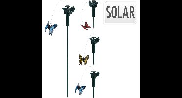 Tuinsteker solar vlinder 38cm