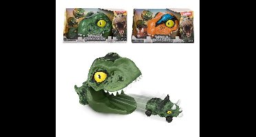Toi Toys Dinoauto met dinoafschieter