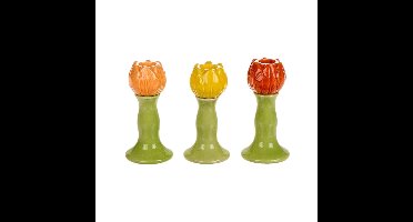 Kandelaar tulp Ø6,3xH12,5cm