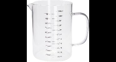 Maatbeker glas 1L