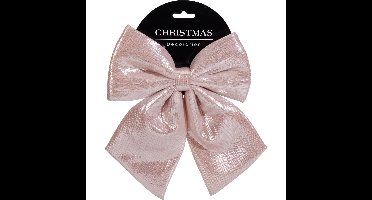 Kersthanger Strik roze 23cm