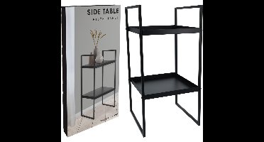 Bijzettafel metaal 27x27x54cm