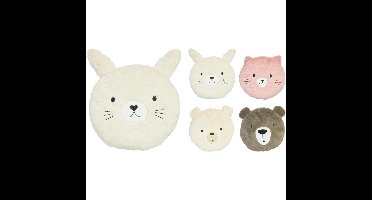 Sierkussen dieren hoofd pluche