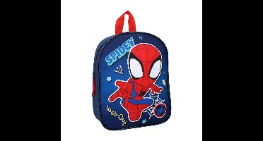 Rugzak Spidey Web-Out! 29x22x9cm blauw