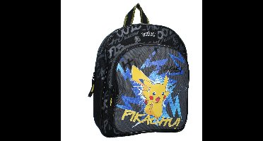 Rugzak Pokémon Pikachu 30x25x11cm zwart