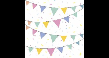 Duni Servetten Flags 33x33cm