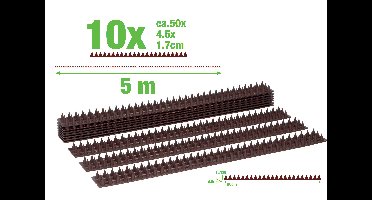 Kinzo Hekpunten 50cm set a 10 stuks