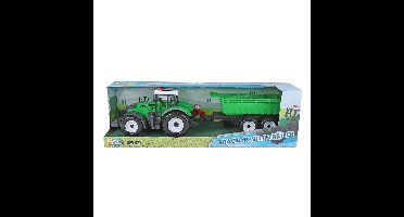 2-Play Tractor met aanhanger kiepfunctie