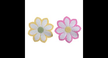 Placemat vilt bloem Ø32cm