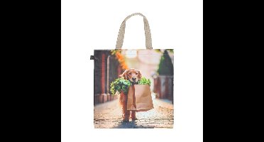 Esschert Design Boodschappentas hond