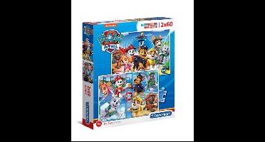 Clementoni puzzel 2x60pcs Paw Patrol