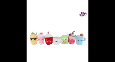 Fluffy Menu pluche drankje 9-13cm