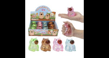 Squeeze capybara 130gr 12 stuks