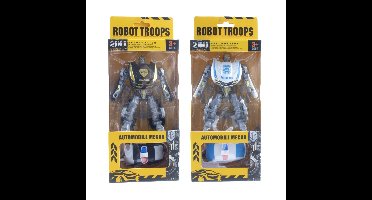 Transformeerbare robot/auto kunststof