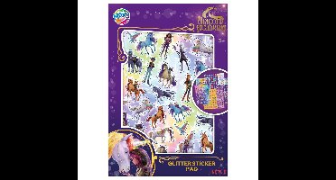 Moxy Unicorn glitter sticker boek A5