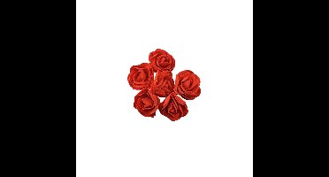 Set a 6 vilten rozen 5,5x5x3,8 cm